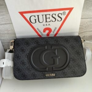 guess mietta flap shoulder gris