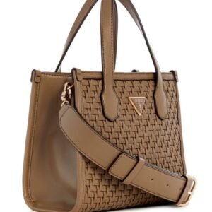 sac guess silvana mini tote beige