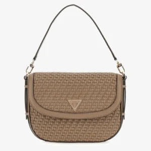 murielle flap shoulder bag beige