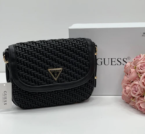 sac guess murielle flap black sac guess murielle flap black