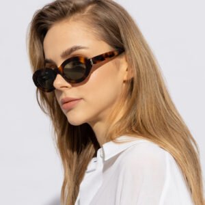lunette saint laurent 'sl m136 tigré