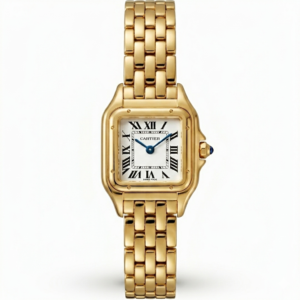 montre cartier penthere doré mini