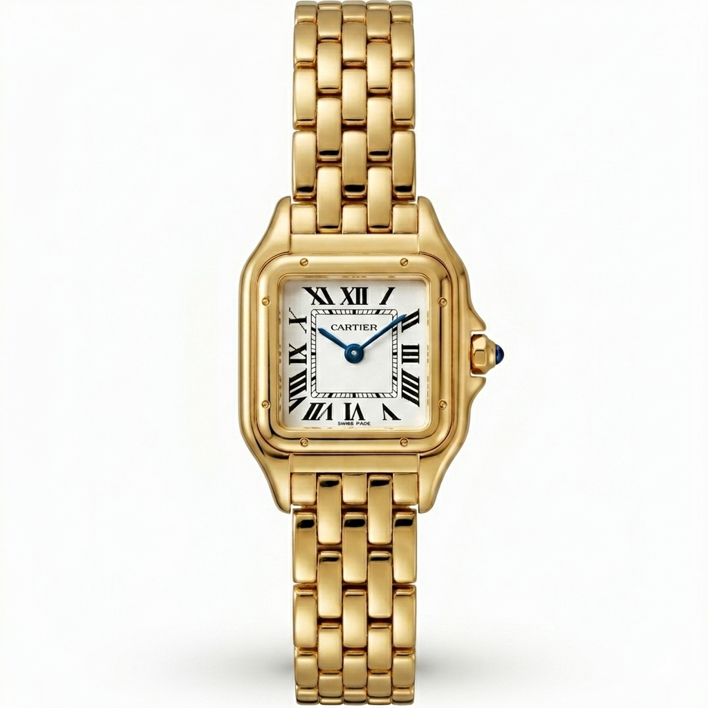 montre cartier penthere doré mini montre cartier penthere doré mini