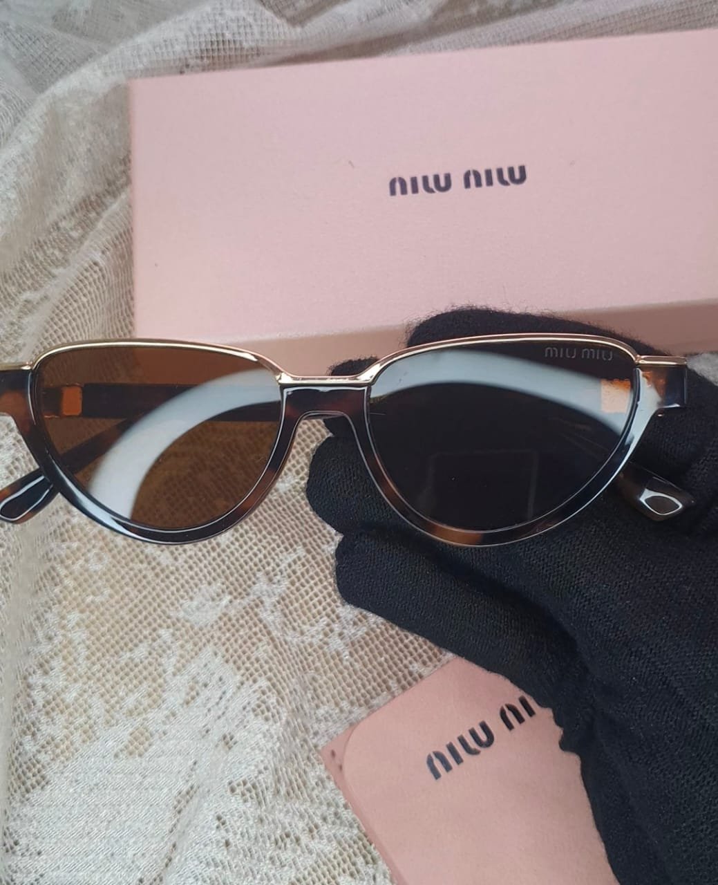 lunettemiu miu cat eye marron lunettemiu miu cat eye marron