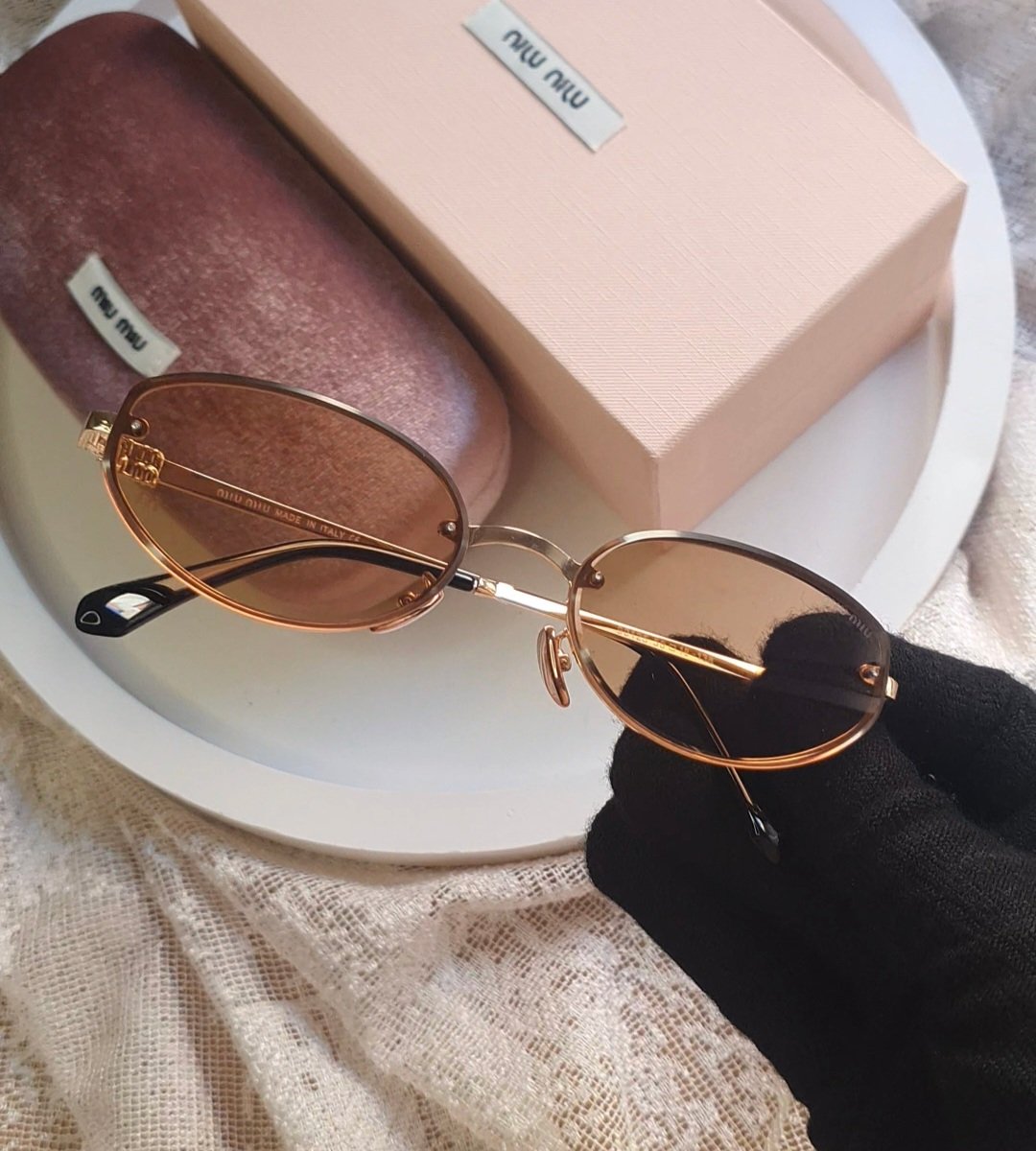 lunette miu miu metal rose lunette miu miu metal rose