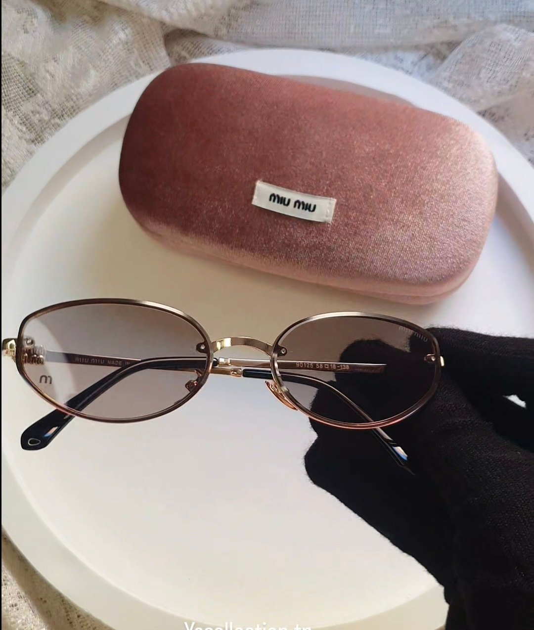 lunette miu miu metal rose lunette miu miu metal rose